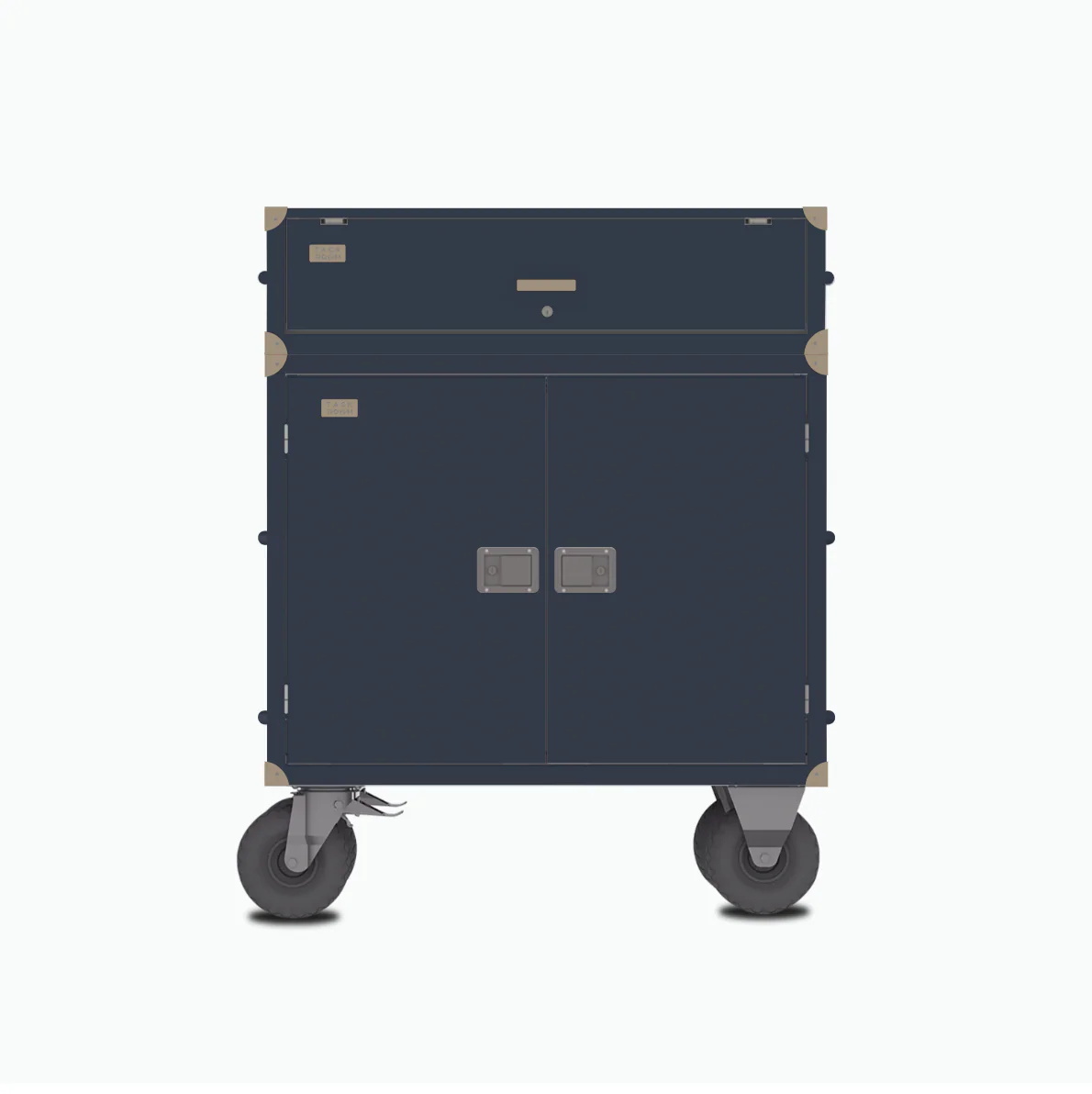 Competition + EVO Slim Dark Blue / Beige Leather