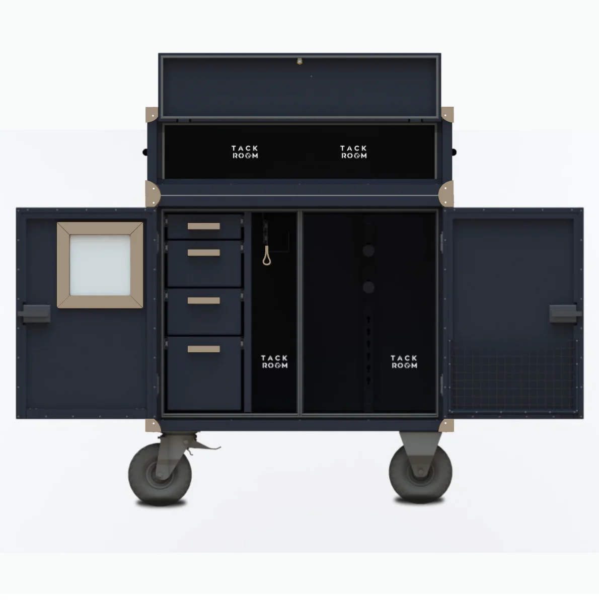 Competition + EVO Slim Dark Blue / Beige Leather - Image 2