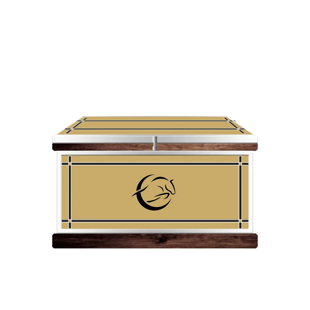 Phoenix West Custom Tack Trunk - To The Moon Farm