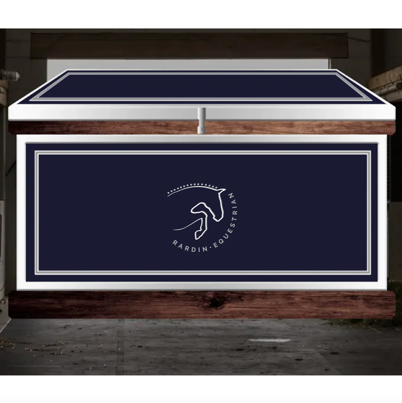 RARDIN Equestrian Medium Trunk + Stand
